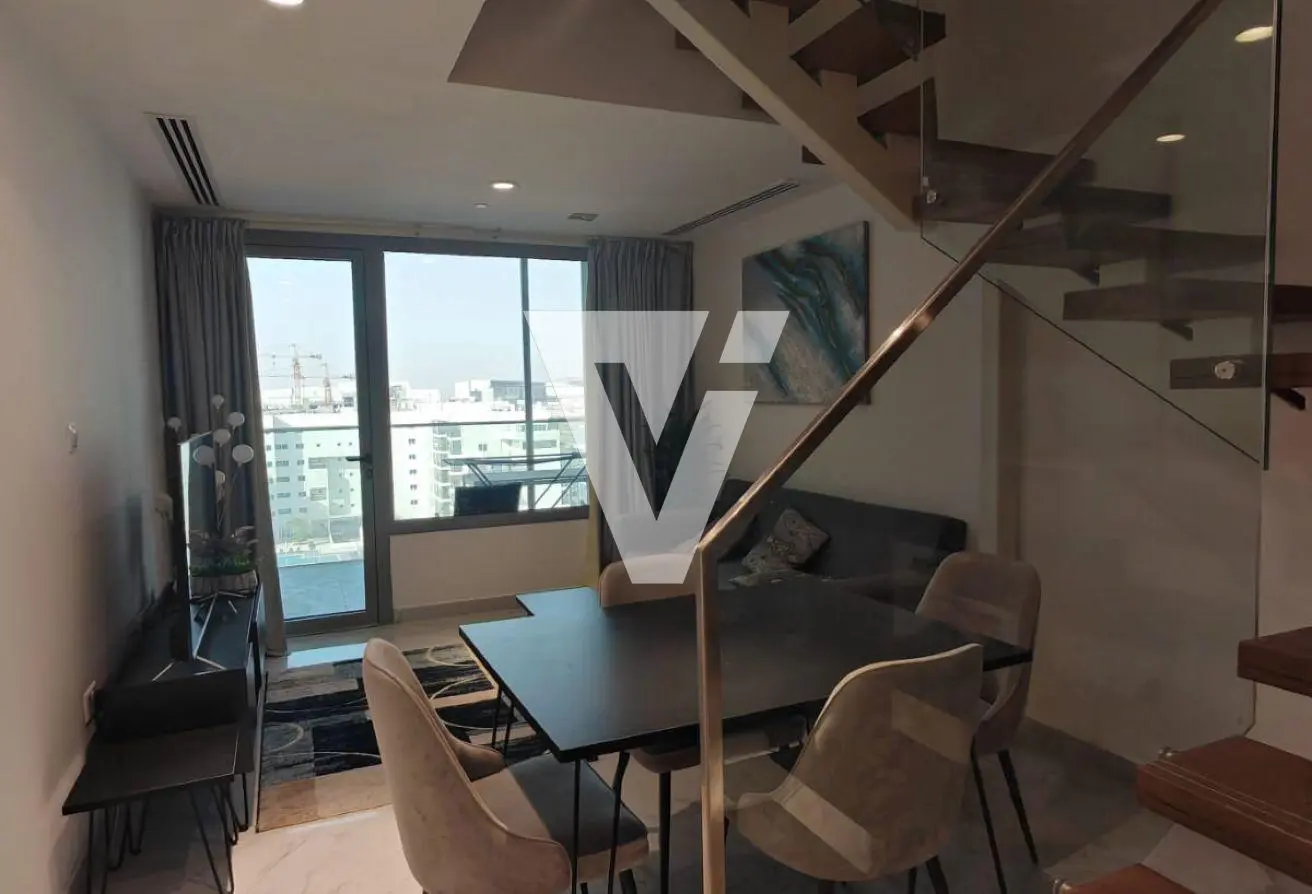 Fully furnished 2-bedroom duplex in Oasis 1, Masdar City